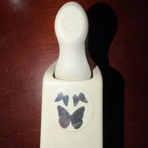 Martha Stewart Cream Butterfly Punch